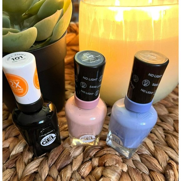 Sally Hansen Miracle Gel Polish Lot - 3 New - Picture 2 of 4